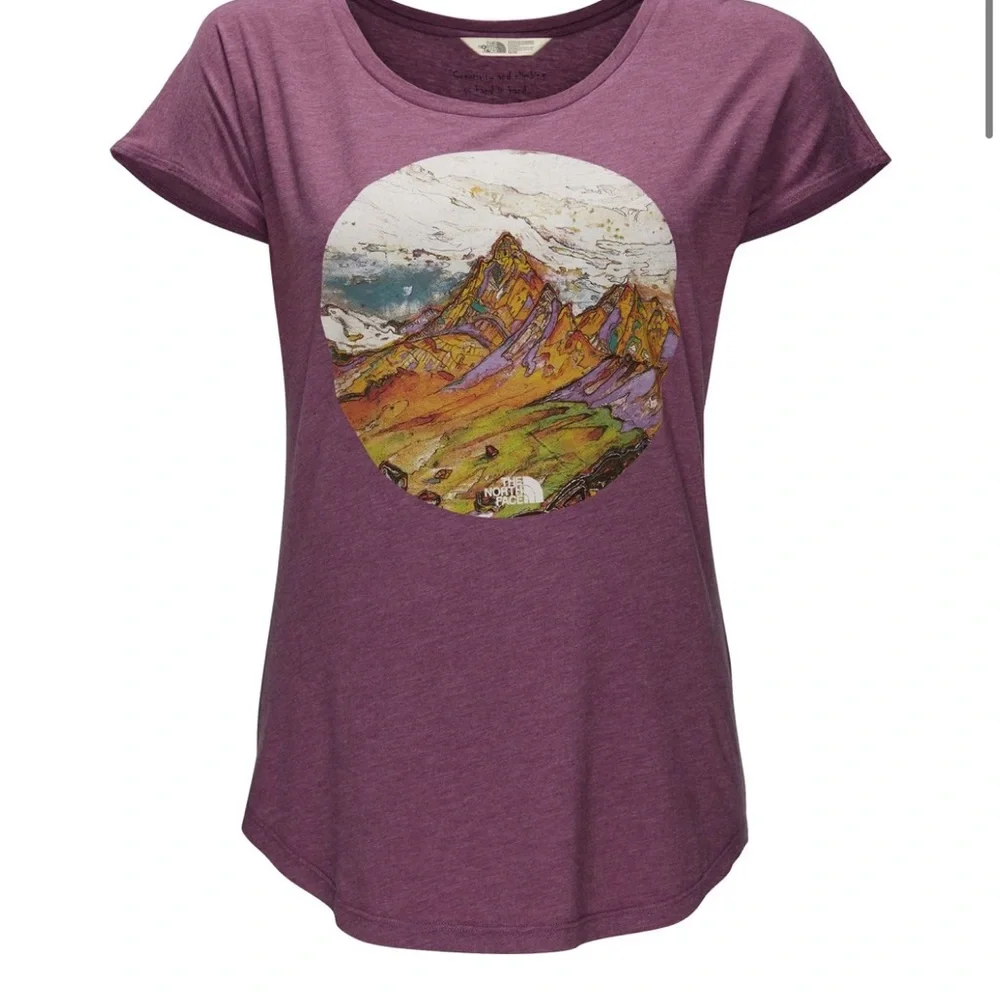 The North Face Purple Mountain Graphic Tee - Picture 5 of 7